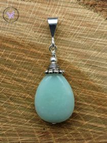 Amazonite Teardrop Pendant